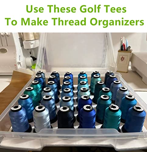 250 or 18 Pcs Professional Bamboo Golf Tees 2-3/4 Inch or 3-1/4 Inch - Stronger Than Wooden Golf Tee Biodegradable & Less Friction