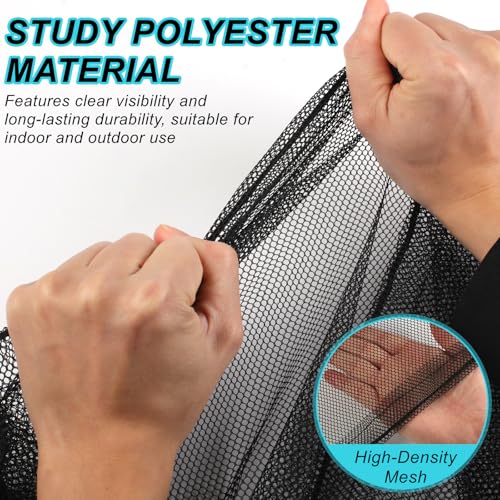 Heavy Duty Soccer Ball Net Bag, Extra Large Sports Ball Bag Mesh(Holds 10-12 balls), 40" x 30" Drawstring Mesh Ball Bag with Pocket for Gym, Beach, Fabrics, Basketball, Volleyball, Swimming Gear