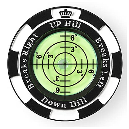 SlopeMaster ProGreen Reader - Golf Ball Marker with High Precision Green Reading Aid Golf Accessories for Men Women