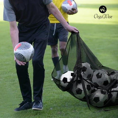 OrgaWise Thickened Extra Large Soccer Ball Bag Tested to Hold over 75 lbs