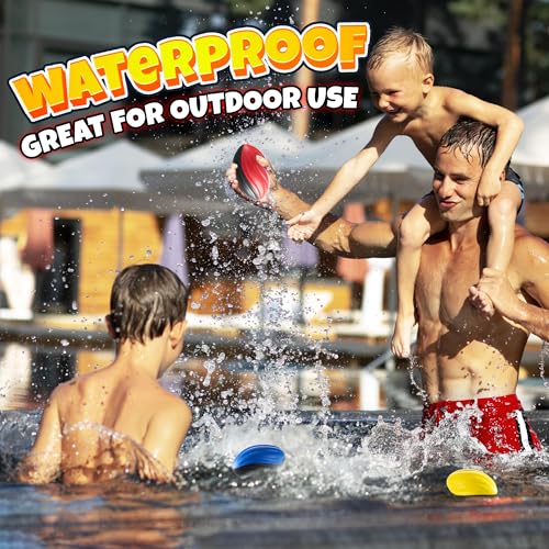 Bedwina 5" Mini Foam Football - Small Toy Footballs for Indoor and Outdoor Play, Spiral Foam Sports Birthday Football Party Favors for Kids - style: 3-Pcs
