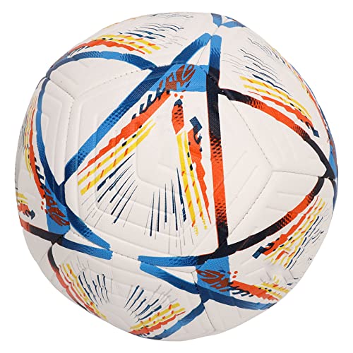 aqxreight Football Training Balls with Bright Colors Competitive Sports for Players of All Ages Ideal for Training and Fun
