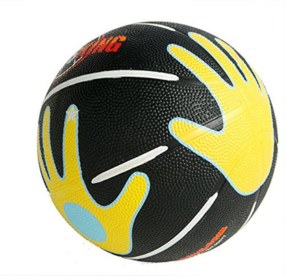 HOOPSKING Skill Shooter Basketball w/OnlineTraining Video, Basketball with Hand Placement