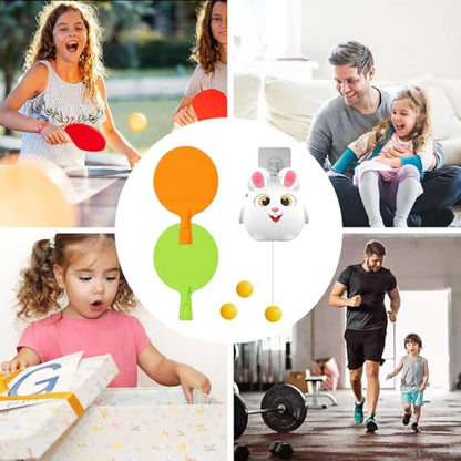 Adjustable Door Trainer - Portable Table Tennis, Interactive Accessory with Flexible Height, Sport Practice with Rebound Design, Indoor Recreation Outdoor Safe, Home Training for Yard Wall