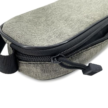 Single Tennis Racket Cover Lightweight Padded Tennis Racquet Bag - color: Grey, size: Large