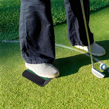 Golf Swing Trainer Wedge, Golf Foot Wedges, Golf Training Aid Alignment for Alignment Correction Leg Pedal