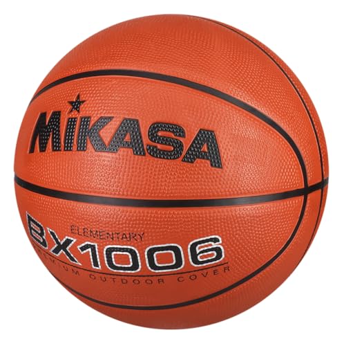 Mikasa BX1000 Premium Rubber Basketball - size: Size 4 - 25.5"