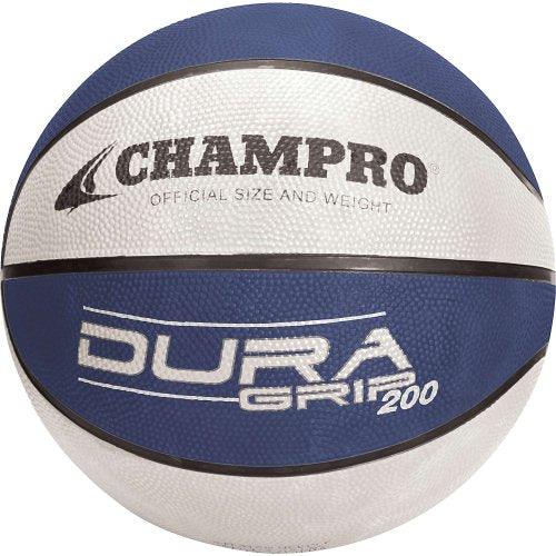Champro Rubber Basketball - color: Navy/White