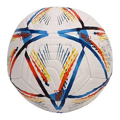 aqxreight Football Training Balls with Bright Colors Competitive Sports for Players of All Ages Ideal for Training and Fun