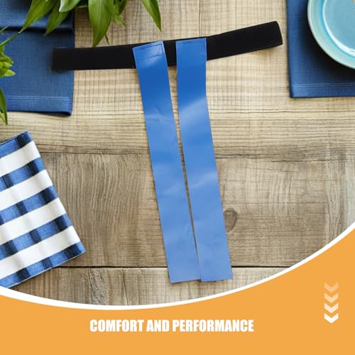 LIOOBO 4pcs Flag Football Belt: Kids Youth Rugby Waist Flags With Hook And Loop Fastener - Football Training Equipment For Parties Games And Sports Activities