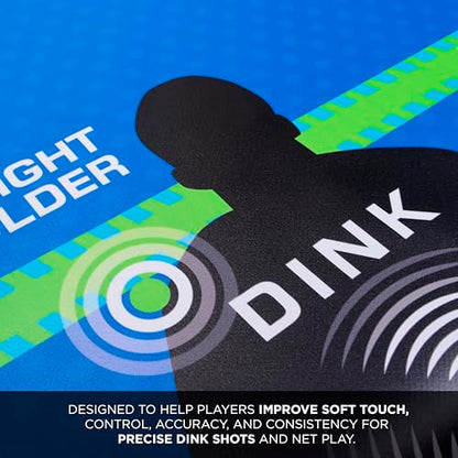 Spalding - Dink Pad Pickleball Training Aid, Portable Pickleball Practice Target Board, Improves Dinks, Accuracy, Control & Shot Placement, Indoor & Outdoor Pickleball Trainer Set