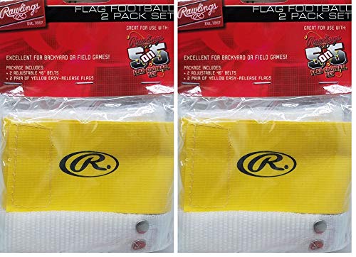 Rawlings Flag Football 2 Pack Set Yellow