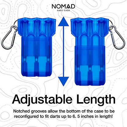 Casemaster by GLD Products Nomad Adjustable Dart Case - color: Blue