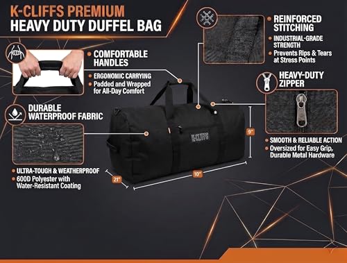 Heavy Duty Cargo Duffel Large Sport Gear Drum Set Equipment Hardware Travel Bag Rooftop Rack Bag