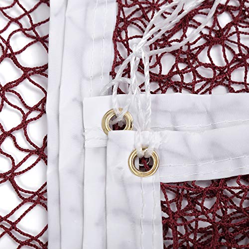 Badminton Net Nylon Portable Tennis Net Set - for Tennis Sport Net for Indoor/Outdoor, Backyard,Schoolyard,Garden, 20 FT x 2.5 FT (Without Frame)