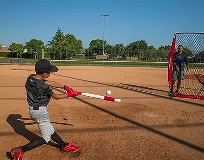 PowerNet Sweet Spot Training Bat + 2.8"" Progressive Baseball Training Balls for Hitting & Pitching, 9 Pack Pro Weighted Balls & Weighted Bat, Improve Hand-Eye Coordination & Power - size: 34" (31 oz) Bat + 2.8" Balls PRO 9 Pk