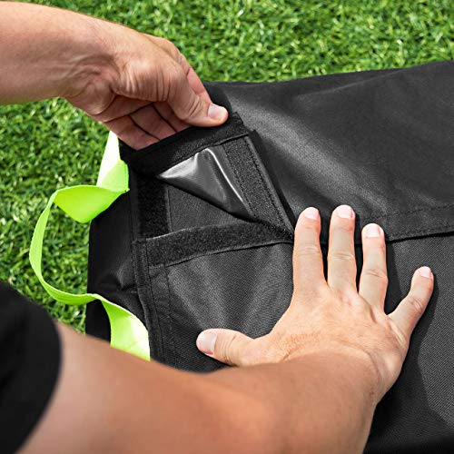 FORZA 8 x 4ft Kids Soccer Goal - The World’s #1 Backyard Goals! | 100% UK-Made, 3 Min Setup, Unbreakable Goalpost + Target & Ball Bundle - Buy FORZA, Play Forever! - style: 3. Goal and Carry Bag