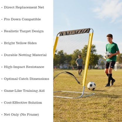 Varsity Kicking Cage Replacement Net , Multicolored , 21 x 6 x 6 inches