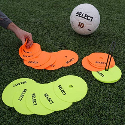 SELECT Marker Cone Series(Cones and Flat Markers) - style: Select Floor Marker - Set of 24