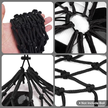 Soccer Kick Trainer 2 Psc with Return Net - Football Training Equipment for Boys & Girls - Practice Gear Compatible with Size 3 4 5 Balls - style: 2PCS High-Density Soccer Kick Trainer
