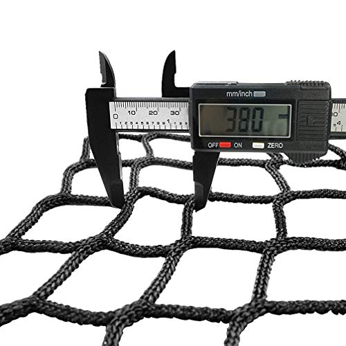 Aoneky Polyester Baseball Backstop Net, Heavy-Duty Knotless Mesh for Hitting & Pitching, UV & Weather Resistant Barrier with Rope Border (Softball, Training, Outdoor) - size: 10x20ft