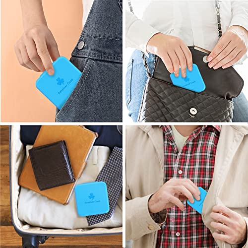 Retainer Case, ARGOMAX Aligner Case, Braces Box, 2 Piece Orthodontic Box (Blue). - color: Blue