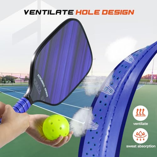 2 Pack Pickleball Paddle Grip Tape, Pickleball Overgrip, Anti-Slip Grip-Easy Installation and Long-Lasting Performance