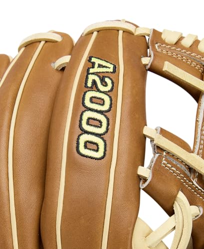 Wilson 2026 A2000® Classic 1975 11.75" Infield Baseball Glove - Right Hand Throw, Saddle Tan/Blonde