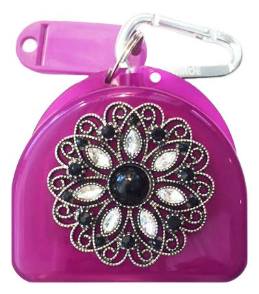 Decorated Mouthguard Case - Night Star - color: Purple