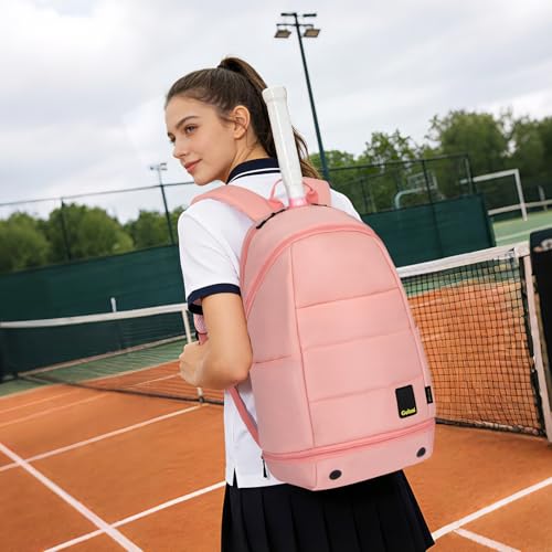 Goloni Tennis Backpack - Professional Tennis Bag for Men & Women - color: Orange