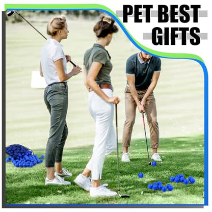 200 Pcs Foam Golf Practice Balls Bulk Realistic Feel Limited Flight Training Balls Soft for Outdoor Swing Indoor Backyard Training