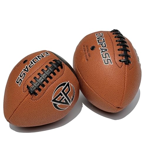 ENDPASS Pass and Catch Pass Back Football Training Practice Equipment for Youth Ball Handling Shooting Skill Improving Supplies - size: Size 9