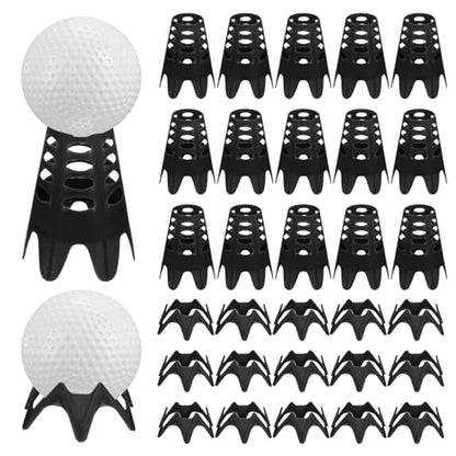 Golf Simulator Tees - Plastic Golf Tees Use for Home & Outdoor & Indoor Driving Range & Winter Turf - Pack of Mat Tees