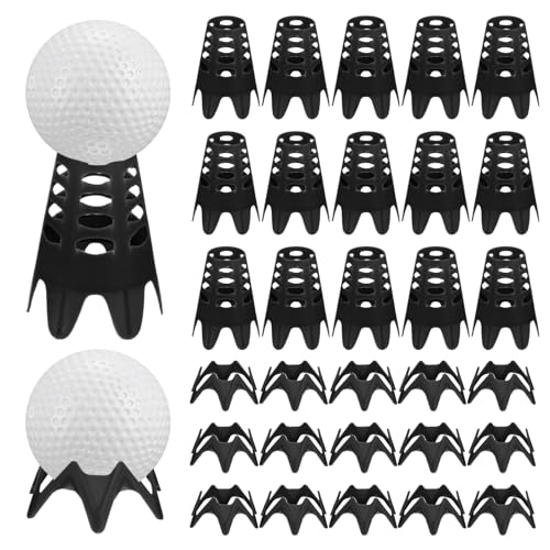 Golf Simulator Tees - Plastic Golf Tees Use for Home & Outdoor & Indoor Driving Range & Winter Turf - Pack of Mat Tees
