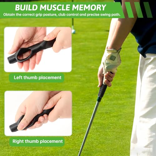 Golf Alignment Stick Holder Kit, Golf Training Aid Angle Adjustable with 6 Fiberglass Alignment Rods and ABS Angle Board, Swing Path Trainer Board for Backyard Practice
