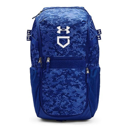 Under Armour Unisex-Adult Utility Baseball Backpack Print, (403) Royal / / White, One Size Fits All - color: (403) Royal / / White