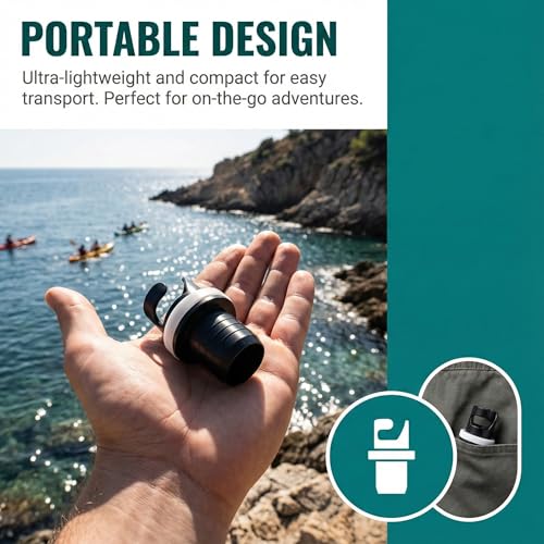 Inflatable Pump Valve Adapter - color: Halkey-Roberts Valve Adapter