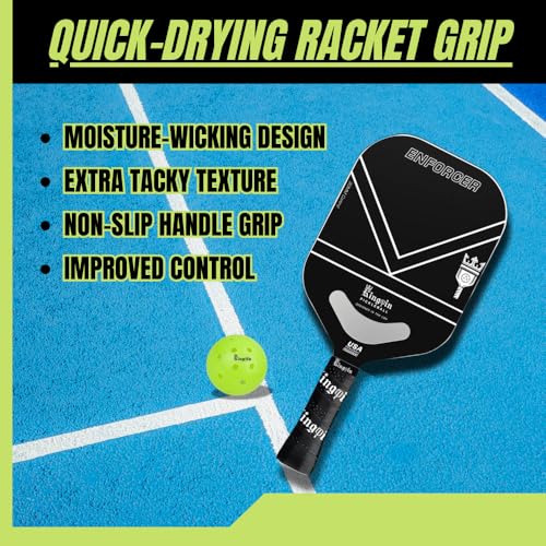 Over Grip [Pack of 3] Black, Anti Slip, Quick-Drying Tennis Racket Grip | Super Absorbent Sweat-Resistant Grip Tape | Sports Gear