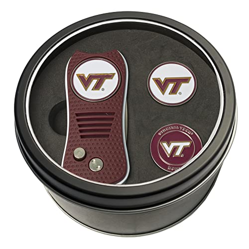 Team Golf NCAA Adult-Unisex Tin Gift Set with Retractable Divot Tool and 2 Ball Markers