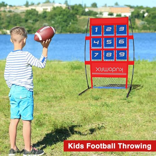 Pitching Target Net – Master Your Pitch! Portable Practice System with Numbered Strike Zone for Baseball, Softball & Football. Includes Carry Bag & Enables Quick Assembly