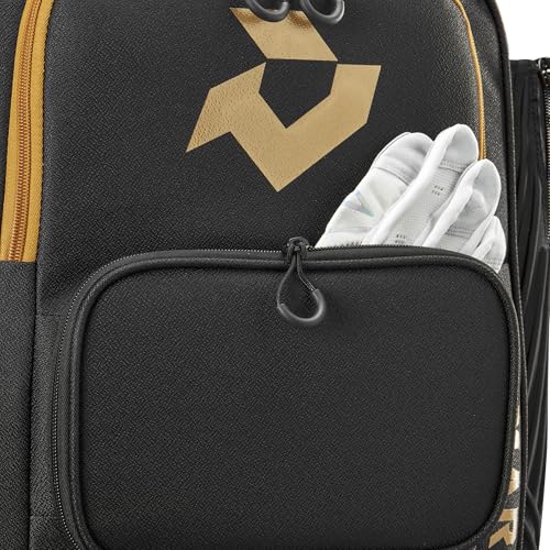 DeMarini Spectre V2 Baseball/Softball Bags - color: Black/Copper, style: Backpack