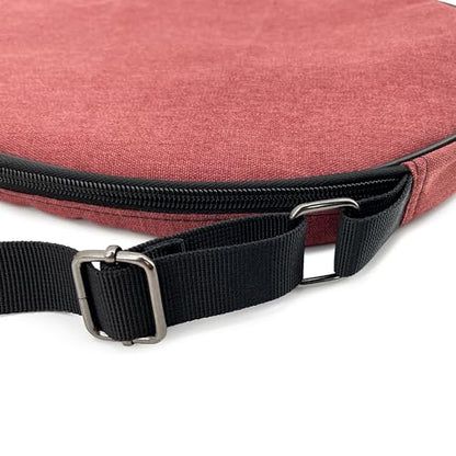 Single Tennis Racket Cover Lightweight Padded Tennis Racquet Bag - color: Red, size: Large