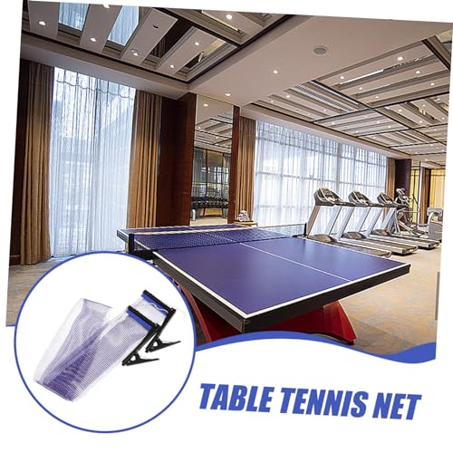 BESPORTBLE Standard Table Tennis Net with Portable Rack Lightweight Easy Setup for Indoor and Table Tennis Enthusiasts and Casual Players