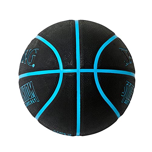 Spalding(スポルディング) バスケットボール ボール ベーシック 7号 ラバー - color: Street Phantom Black x Blue