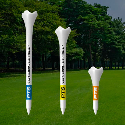 PrideSports PTS Plastic Golf Tees | 30 Count, 1-1/2 Inch | #1 Plastic Tee on Tour | Best for Irons, Hybrids, and Woods - size: 1-1/2", style: 30 Count