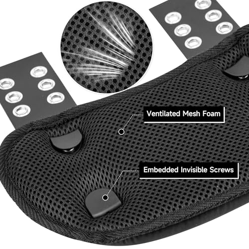 MENOLY Football Backplate, Professional Football Back Plates for Youth Adult with Hard Shell Lower Back Protector for High-Impact Protection, Rear Protector