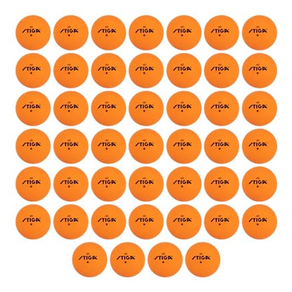STIGA 1-Star Balls - color: Orange, size: 46 Pack