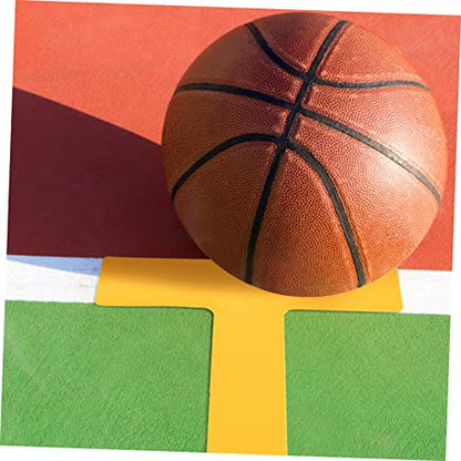 Toddmomy Shaped Landmark Pads for Sports Training Durable Marking Pads for Basketball Soccer Training Obstacles