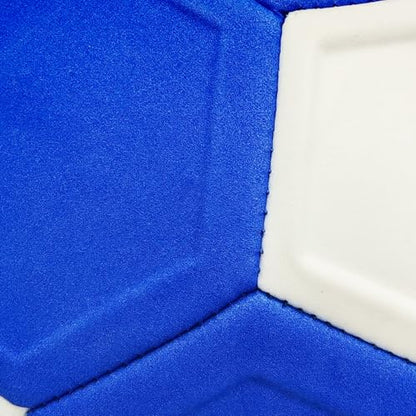 ABAJI Soccer Ball Size 3 4 5 Foam Outer Material Super Lightweight Bouncy Indoor Practice Training Boys Girls Gift Anti Exploded Indoor Come with Pump Needle - style: Size 4