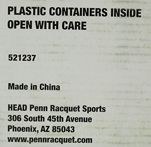 Penn Tennis Ball cans Set - color: Yellow, size: 40 Cans